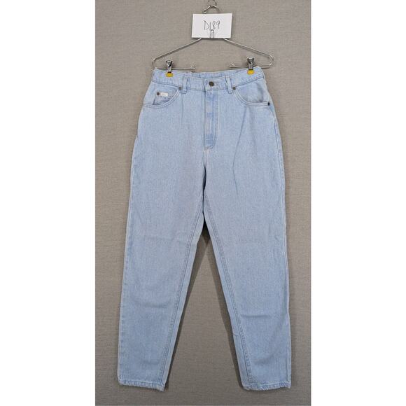 Vintage Lee Jeans Size 12 Med Mom High Waisted USA -0924D189 - Picture 9 of 9